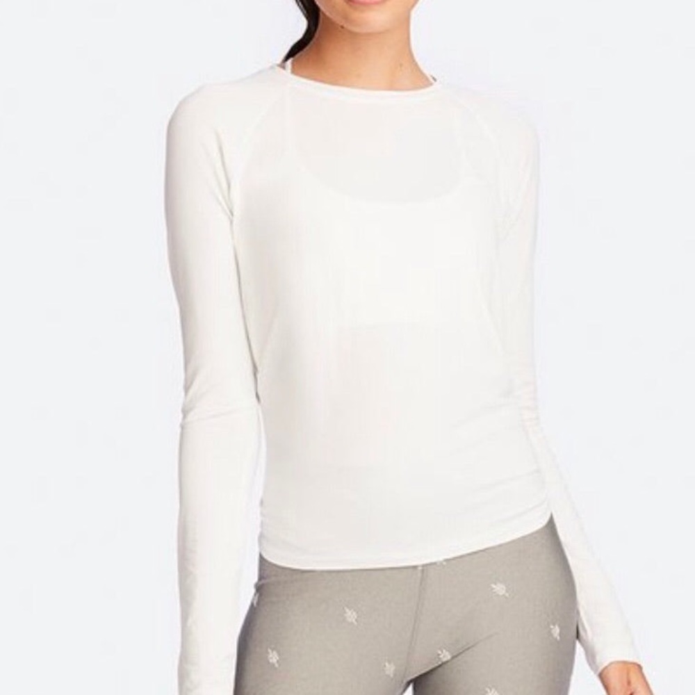 Alala Tie Back Long Sleeve - White